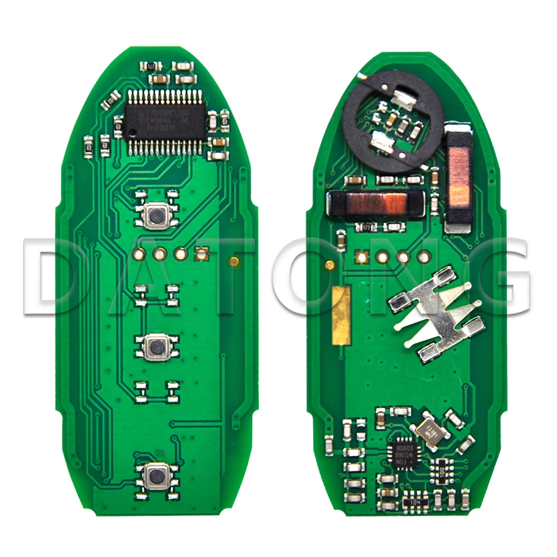 Datong World Car Remote Control Key For Nisan X-Trail Qashqai March K13 2014-2017 S180144102 S180144104 4A 433MHz Promixity Card