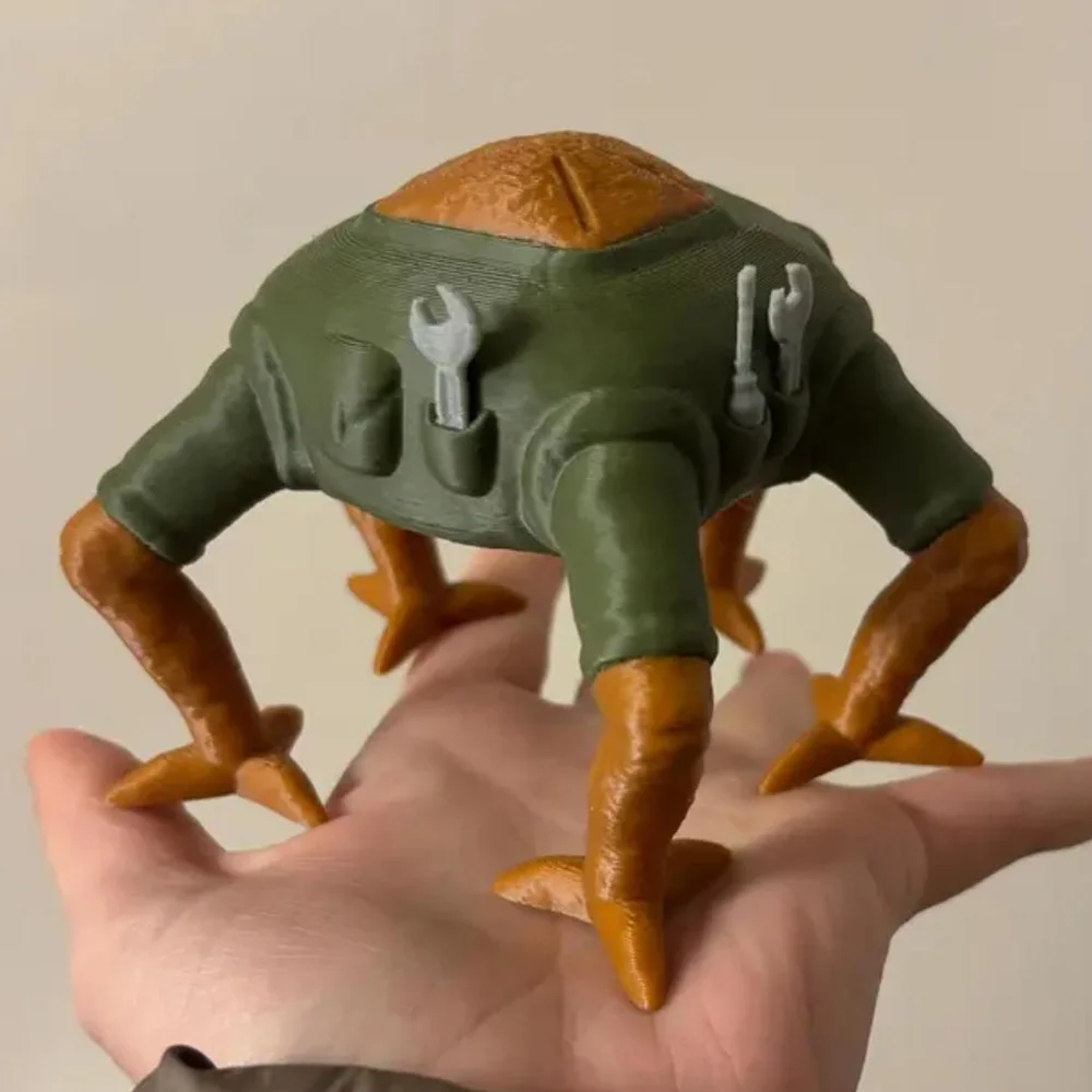 

Cute Alien Based Rocky Bookshelf Decor Cosplay Project Hail Mary Lifeform Figure 3D Printed Home Office Decor Props Gifts