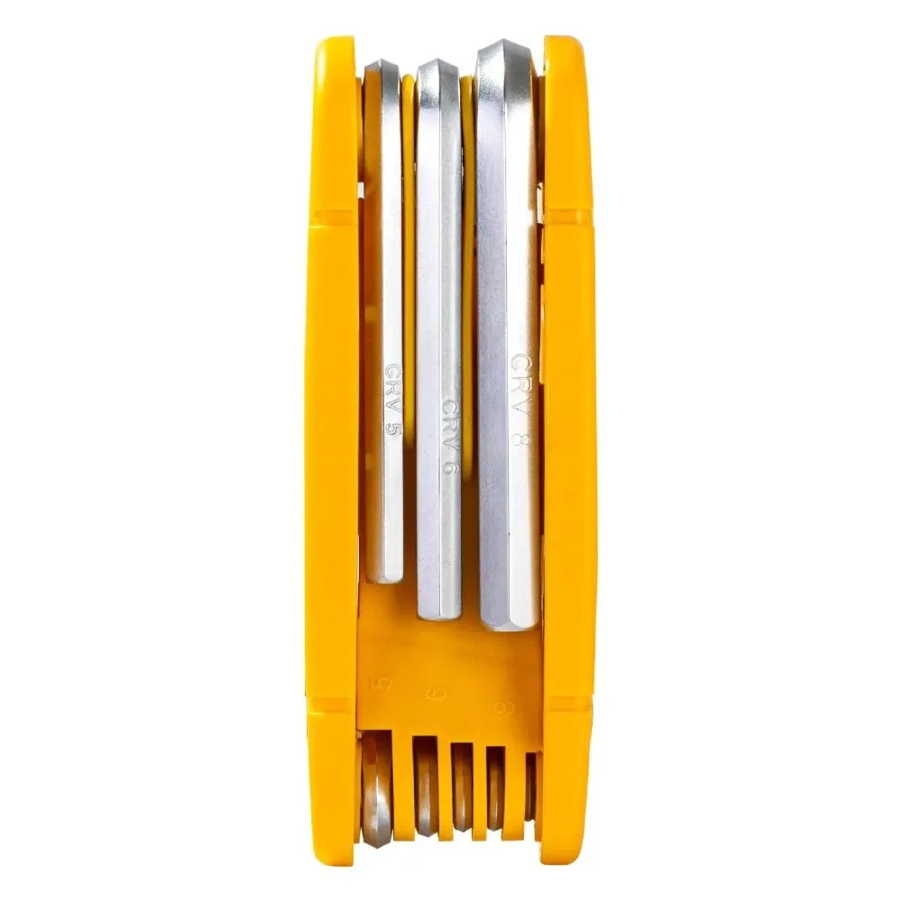 

Foldable Flat End Hex Key Set Anti-slip Wear-resistant Torx Hex Key Wrench Ergonomic Design High Hardness