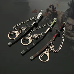 Shadowse Dies Twicea Mini Mortal Blade Scabbard Sword Model Alloy Peripheral Pendant Decoration Keychain Props Collectible Gifts