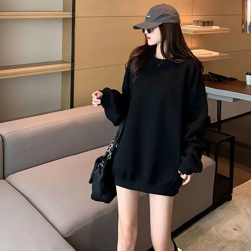 

Женские укороченные толстовки Одежда 2000-х годов Y2K Strecth Bf Подростки с трехмерной нашивкой и контрастной строчкой