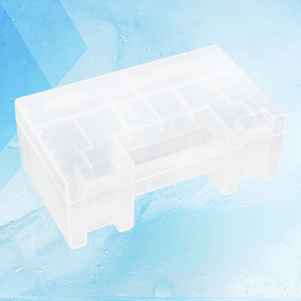

Storage Box Multi-compartment Case Aa Multifunction Management Organizer