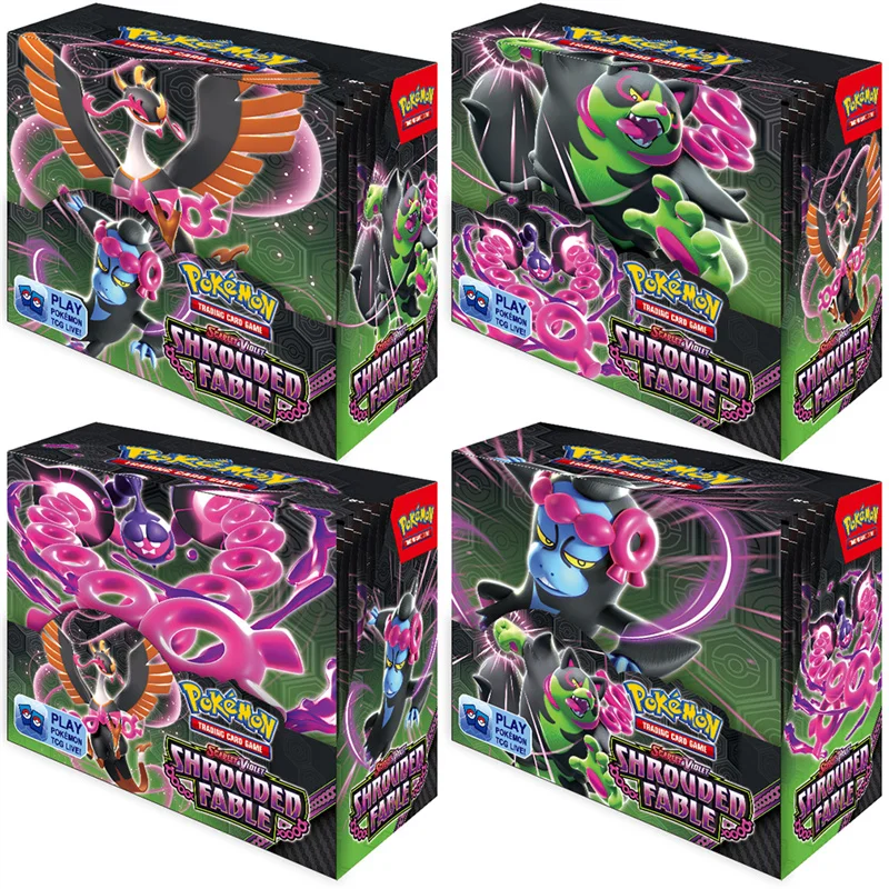 360 stks/set Pokemon Kaart MEGA evolutie 151 Prismatic Evolutions Phantasmal Black Bolt Engels Booster Battle Transactiekaart