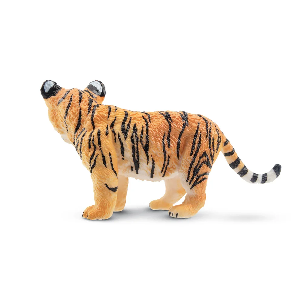 Tigre Cub debout de simulation pour enfants, modèle animal quelque part, mini figurines, poupées d'action, jouets d'Auckland, cadeau de décoration de gâteau