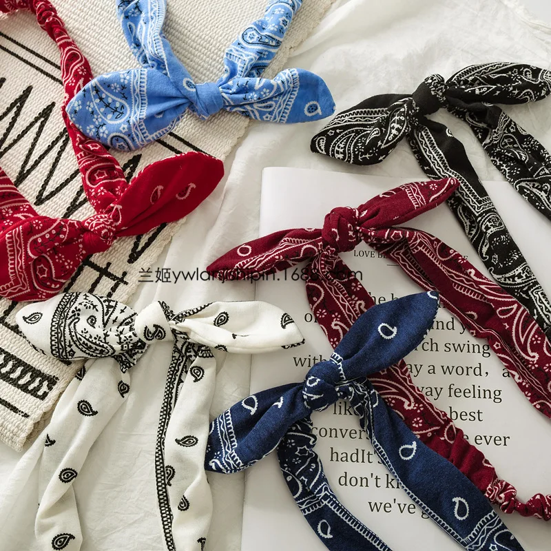 新しい女性スエードソフトソリッドプリントヘッドバンドヴィンテージ自由奔放に生きるクロスノット弾性ヘアバンドバンダナ女の子ヘアバンドヘアアクセサリー