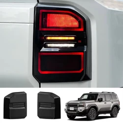 Car Tail Light Frame Rear Lamp Cover For Toyota Prado LC250 2024 Brake Light Decorative Cover
