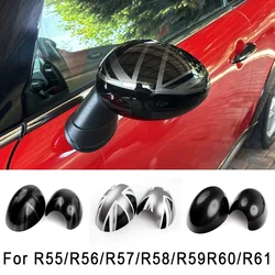 For Mini Countryman Cooper S Clubman Paceman R55 R56 R57 R58 R59 R60 R61 The Black Flag Rear View Mirror Exterior Accessories