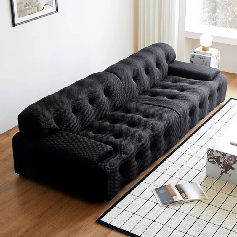 

Sofa Italian minimalist black