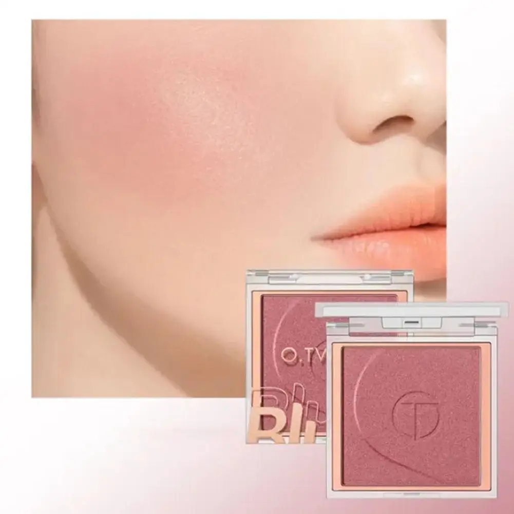 6 Color Face Blusher Matte Natural Cheek Tint Brighten Contouring Blush Cosmetics Waterproof Soft Makeup Face Powder Face M4M6