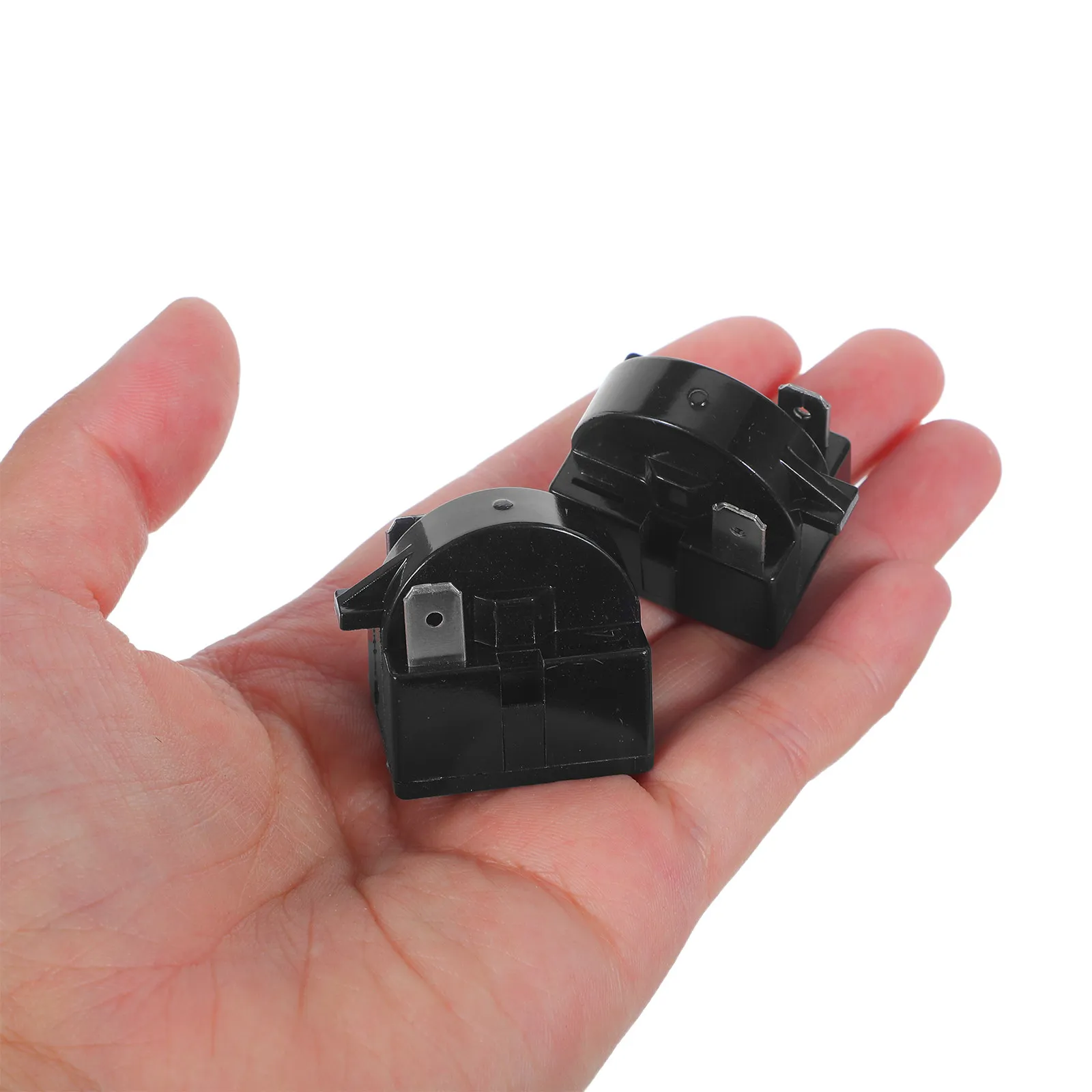 4pcs PTC Refrigerator Start Refrigerator Compressor Starter with Overload Protection Fridge Starter Relay for Maintenance
