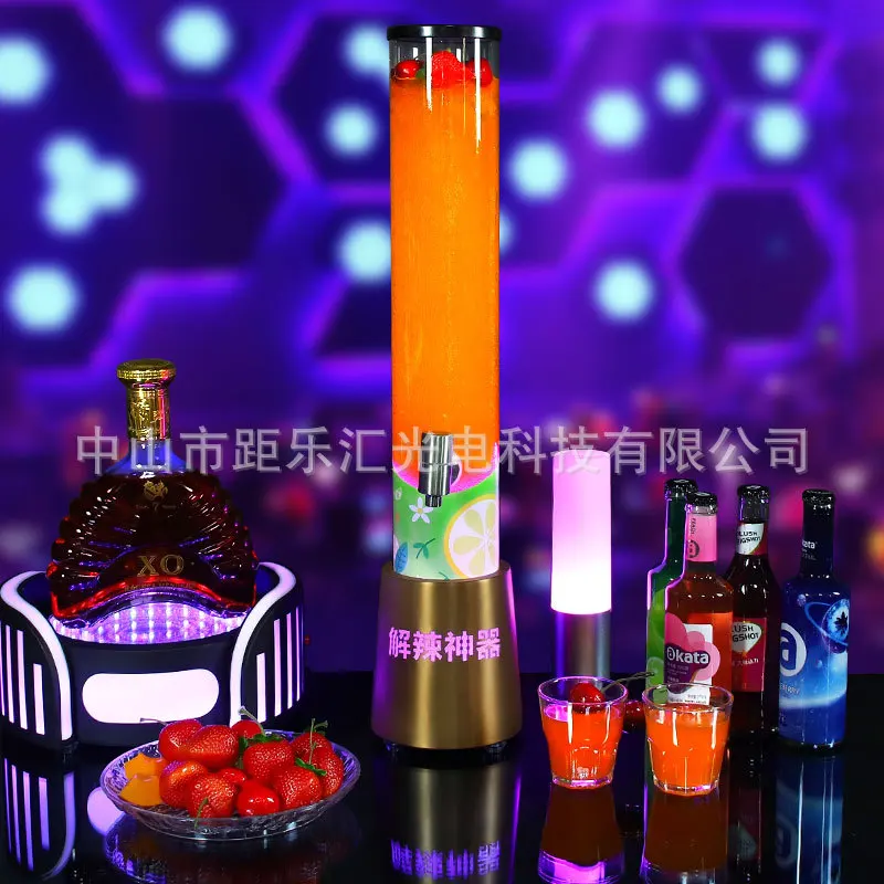 

Luminous wine cannon bar dedicated 3 liters beer keg faucet small wine keg Coke keg beer cannon Internet celebrity draft beer ke