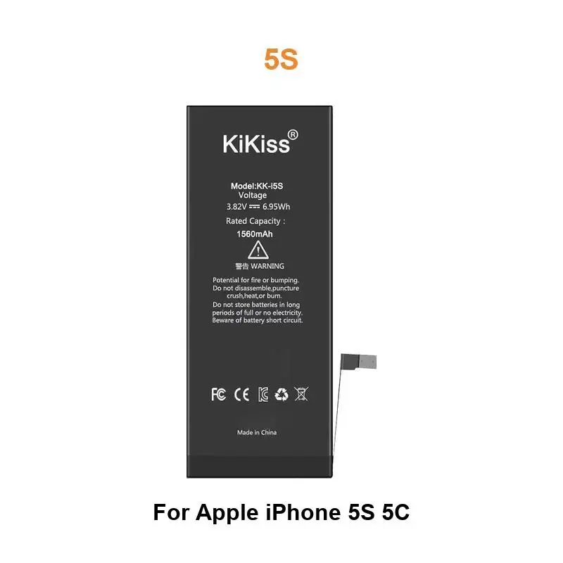 Batterij Voor iPhone 5 5S 5C 6 6S 7 8 11 12 Mini 13 14 15 Plus Pro Max A2342 A2410 A2411 A2412 A2176 A2398 A2399 A2400