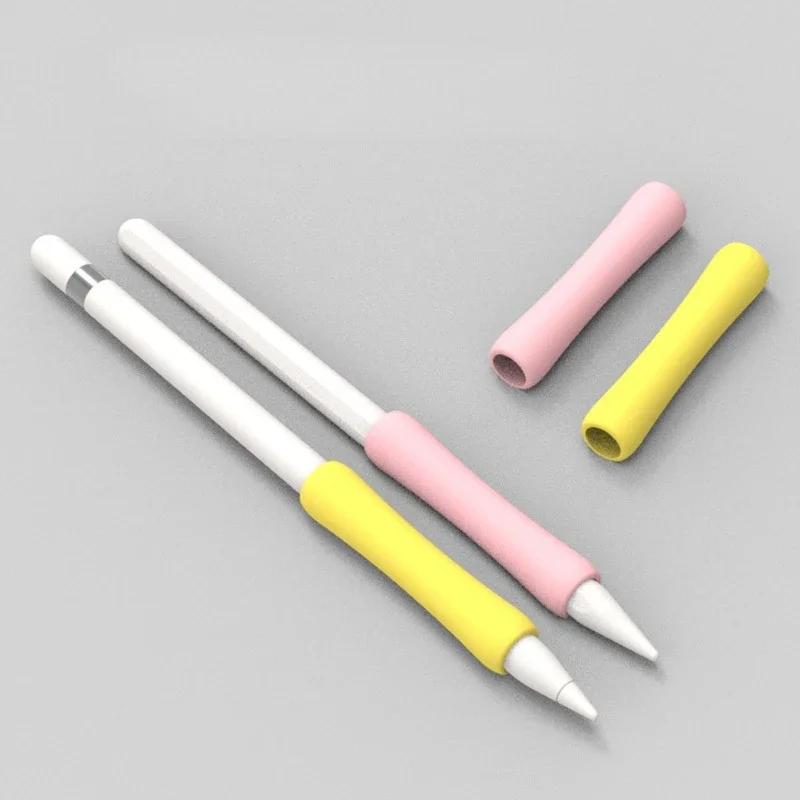 Silicone Pen Holder for Apple Pencil 1/2 Non-slip Sheath Protective Adjustable Case Tablet Computer Accessories