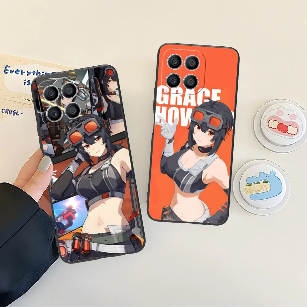 

ZZZ Grace Howard Phone Case for Honor 90 80 70 60 50 30 20 10 9 8 7 Pro S SE Lite 5G Colour Printing Protective Cover Cellphones