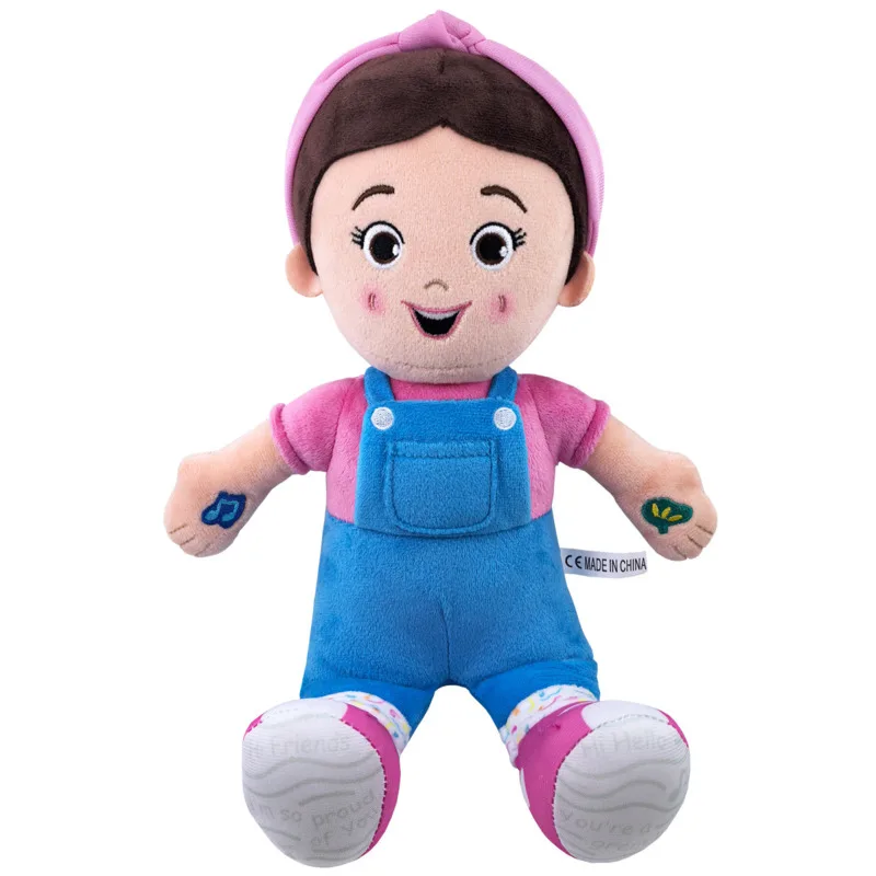 

Новая милая музыкальная плюшевая игрушка-подушка в виде девочки, 24-32 см, разнообразные стили, украшение для комнаты, плюшевая кукла-игрушка для детей, подарок