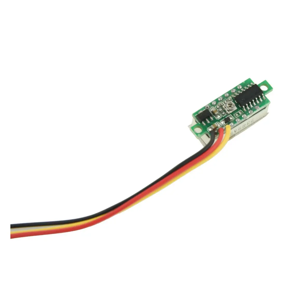 【~ NEW A94Z】Mini Digital Voltmeter DC 0-100V LED Panel Voltage Meter 3-Digital With 3 Wires Red