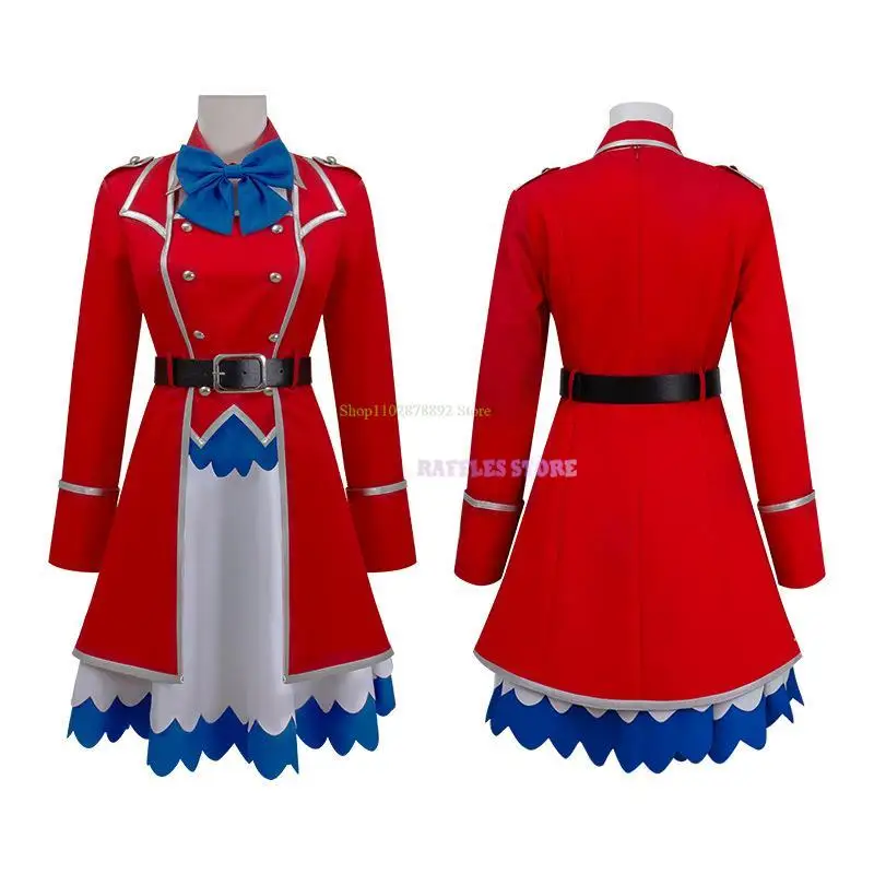 

Terakomari Gandesblood Villhaze Cosplay Costume Anime Hikikomari the Vampire Countess no Monmon JK Uniforms Halloween Party Cos