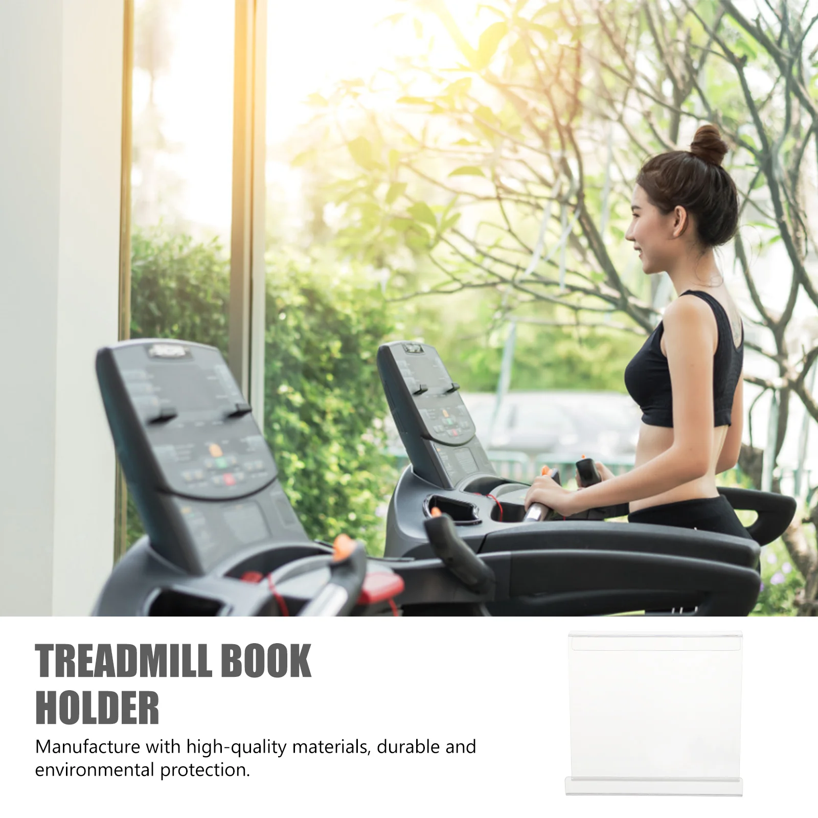 Tablet Car Holder Treadmill Reading Rack Magazine Flat Home Book Stand Running Treadmills for