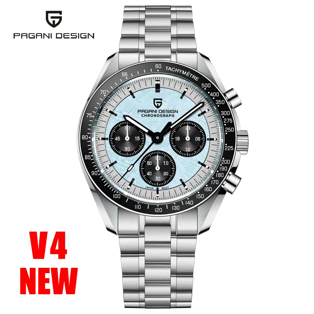 PAGANI DESIGN New Men\'s Watches Sport Chronograph Luxury Quartz Wrist Watch For Men Automatic Date Speed Great Master Watch men