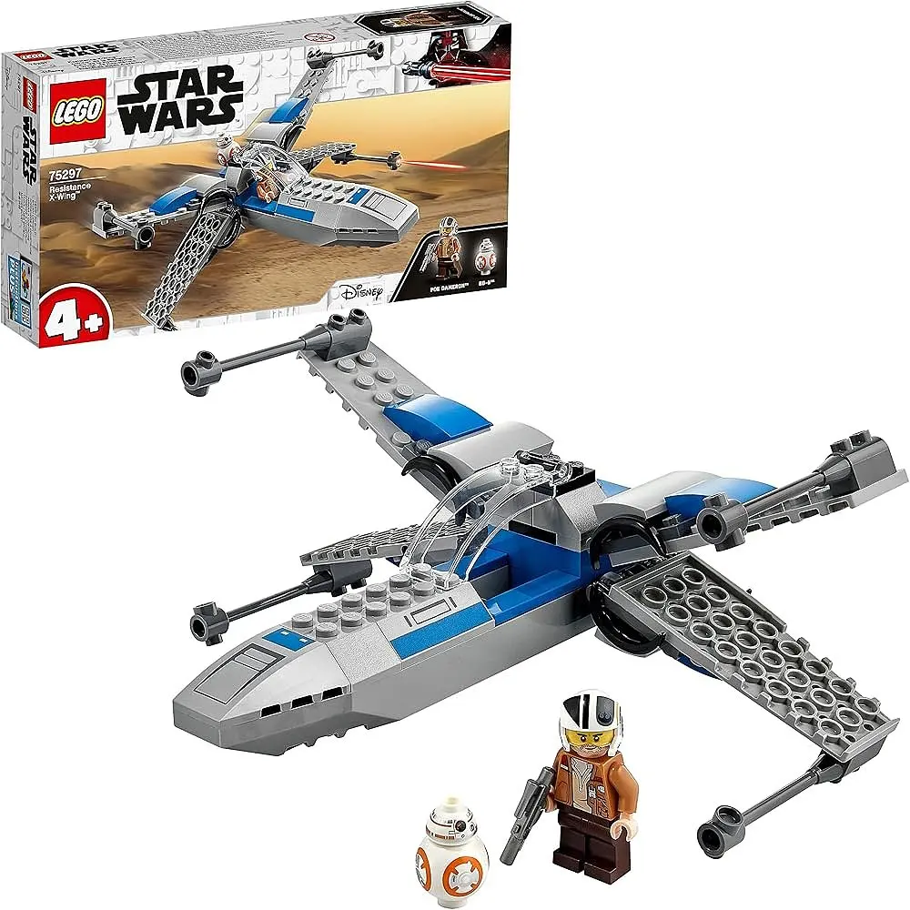 LEGO Star Wars Resistencia X-Wing 75297 Kit de construcción; Impresionante juguete de construcción de Starfighter Poe Dameron y BB-8 75297