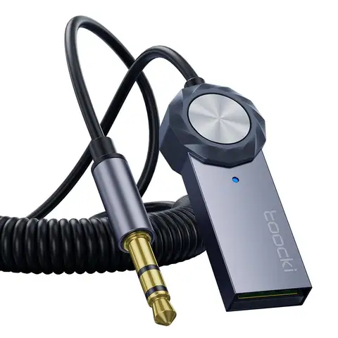 Toocki-adaptador Bluetooth para coche BT5.1, receptor de Audio USB, altavoz para PC, ratón inalámbrico, auriculares, teclado, transmisión de música