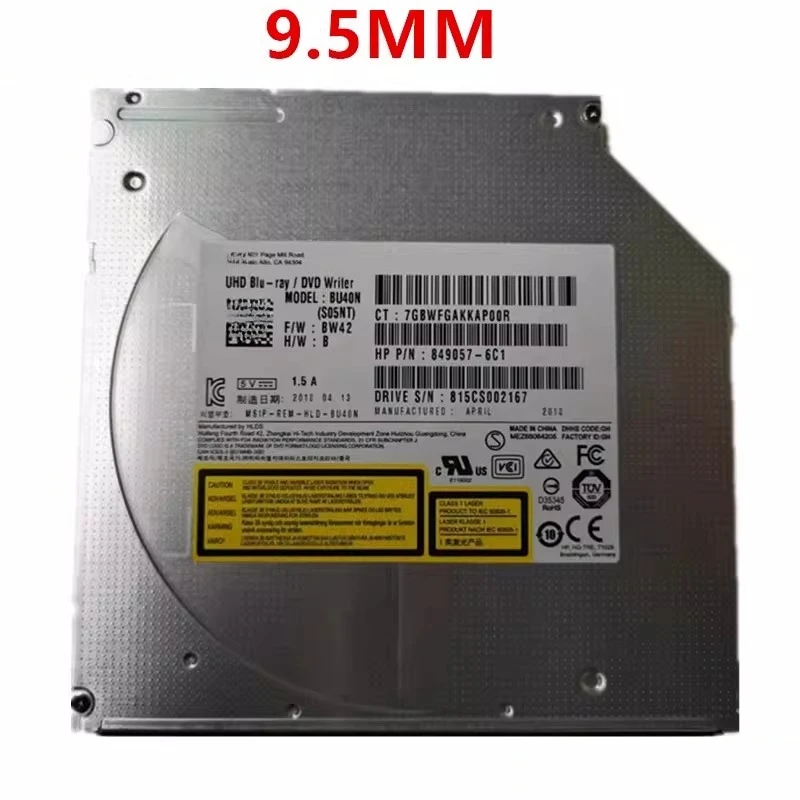 Brand new original ultra-thin SATA Blu-ray DVD writer optical drive for UJ272 BDR-UD03B HLBU40N