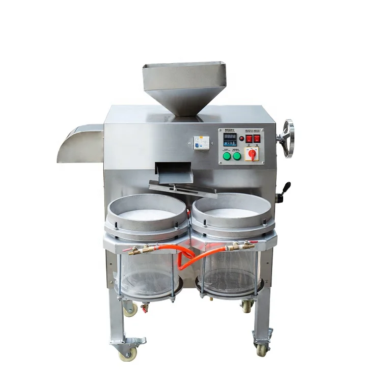 Commercial Automatic Stainless Steel Screw Oil Press Machine Multi Functional Industrial Peanut Sesame Palm Oil Extraction
