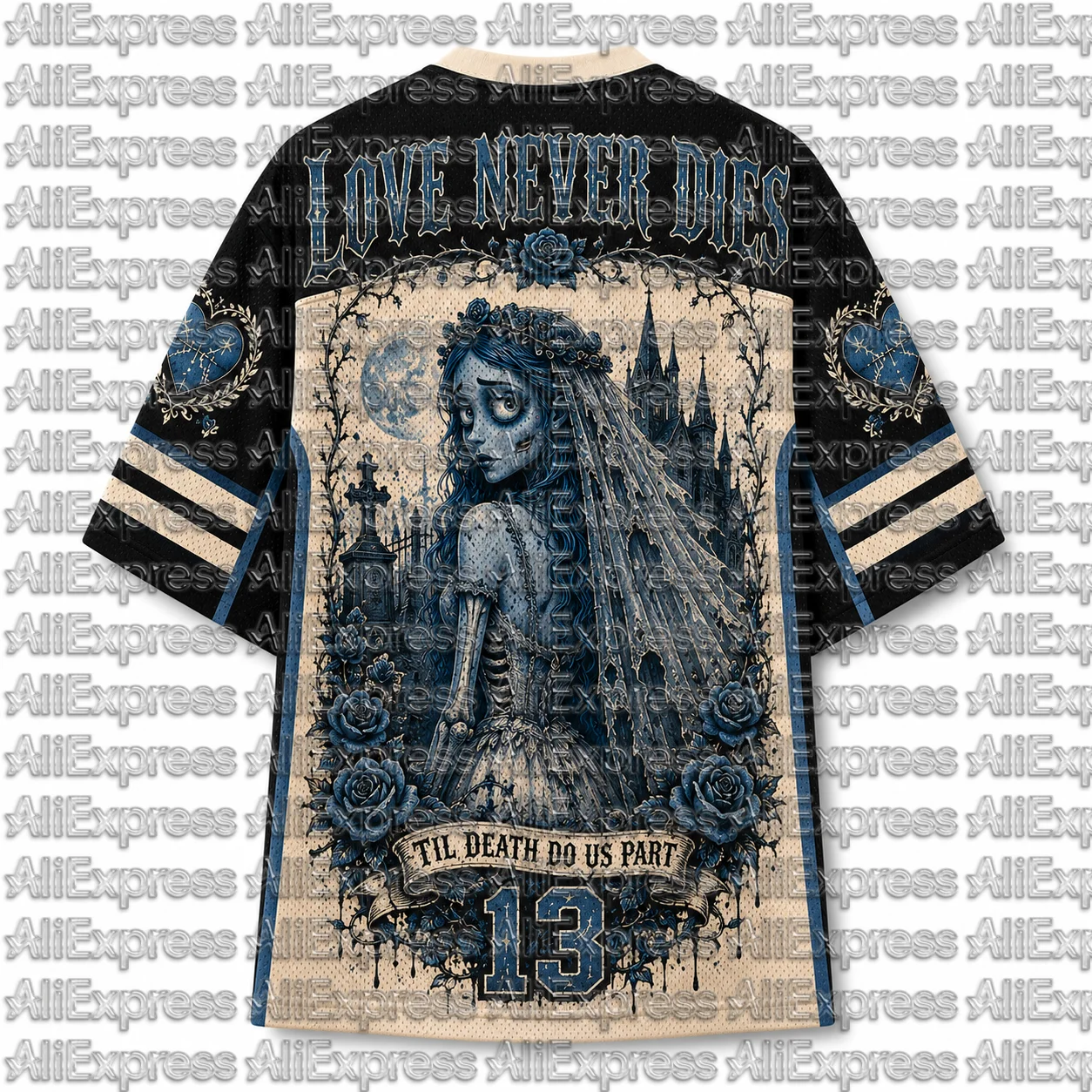 2026 Popular 80s Themed Sports Fashion Short Sleeved V-neck Mesh Streetwear Retro Band Movie Game Fan Gift T-shirt