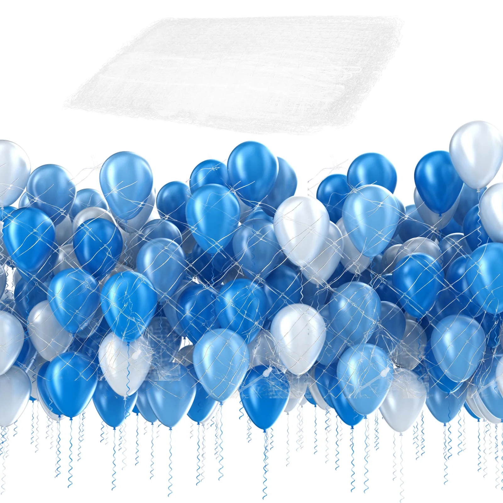 

Extra Large Balloon Drop Net Reusable Balloon Bags for Transport Helium Balloon Release Tool for Party Ceiling Decoration