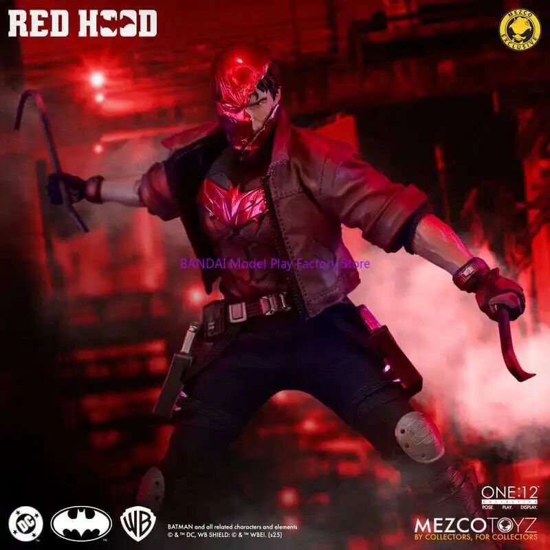 1/12 Scale Authentic Mezco 76224 Red Hood Ant-Man Action Figure Seven Inches Batman Police Officer Statue Collectible Toy Gift - view 4