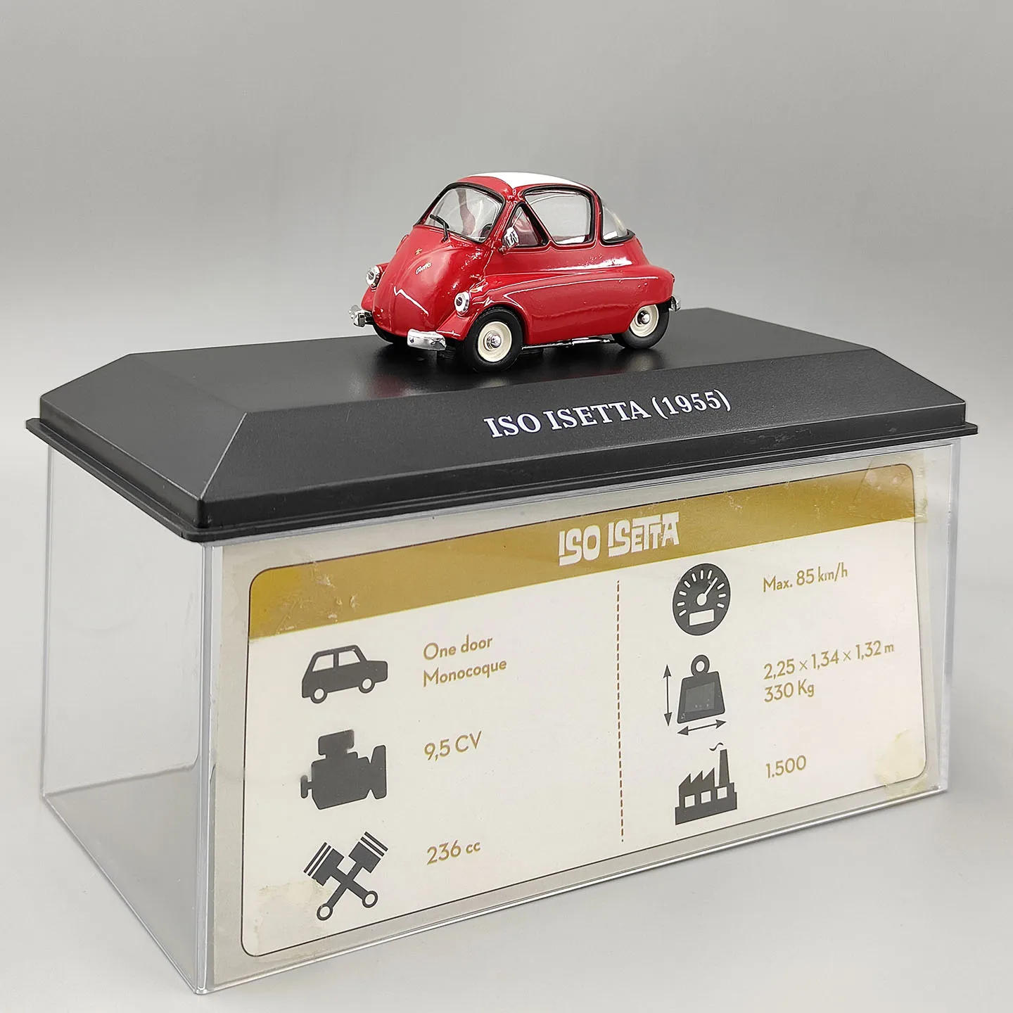 modele-de-voiture-en-alliage-diecast-a-l'echelle-1-43-iso-isetta-1955