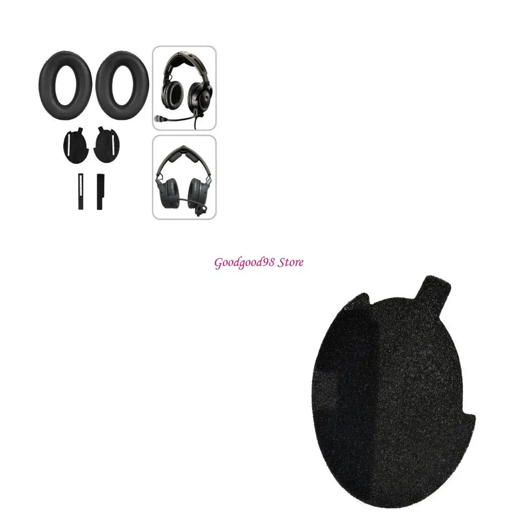 

Durability Replacement Earpads for Aviation Headsets XA20, Providing Enhances Comfort and Sound Experience Accessory