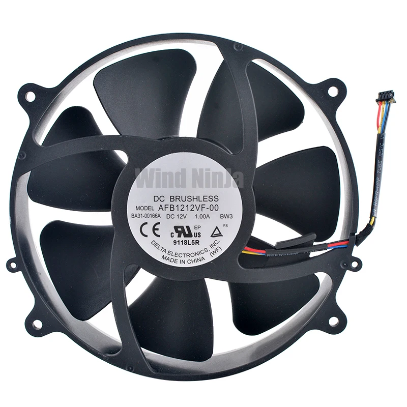 Ventilador Circular de AFB1212VF-00, 12cm y 120mm, cc 12V, 1.00A, 4 pines, para arte, PC, cubo mágico, 700C6A-A02, 700C6A-A01