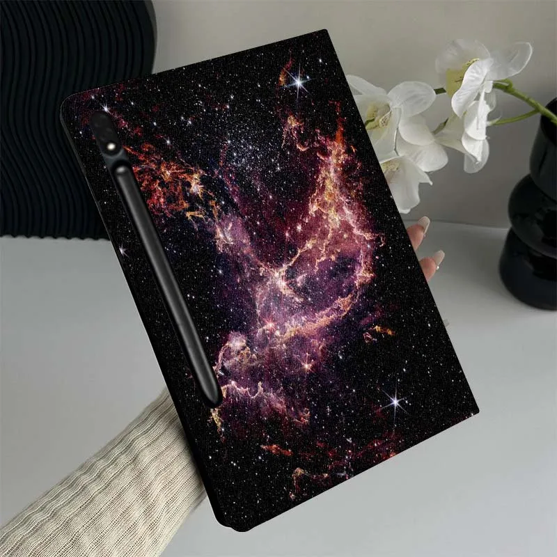 

Starry Nebula Space Cloud Gift Tablet Case For Samsung Galaxy Tab S7 S8 S9 S10 FE Lite