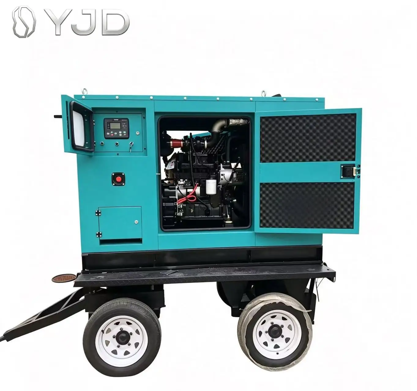 Generators Cumins Engine 4B3.9-G1 36KW 45KVA Silent Tailer Type Diesel Generator Set Auto Start 1500/1800 RPM 50/60HZ 110V-440V