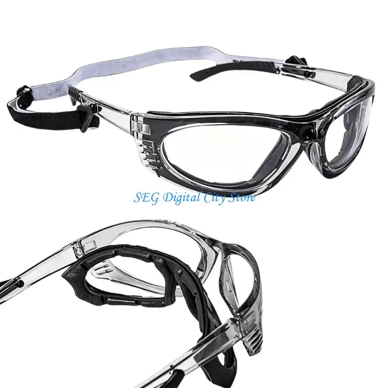 U75B Motorcycle Eyewears Shatterproof Lens With Elastic Headband Goggles For Various Weather Conditions