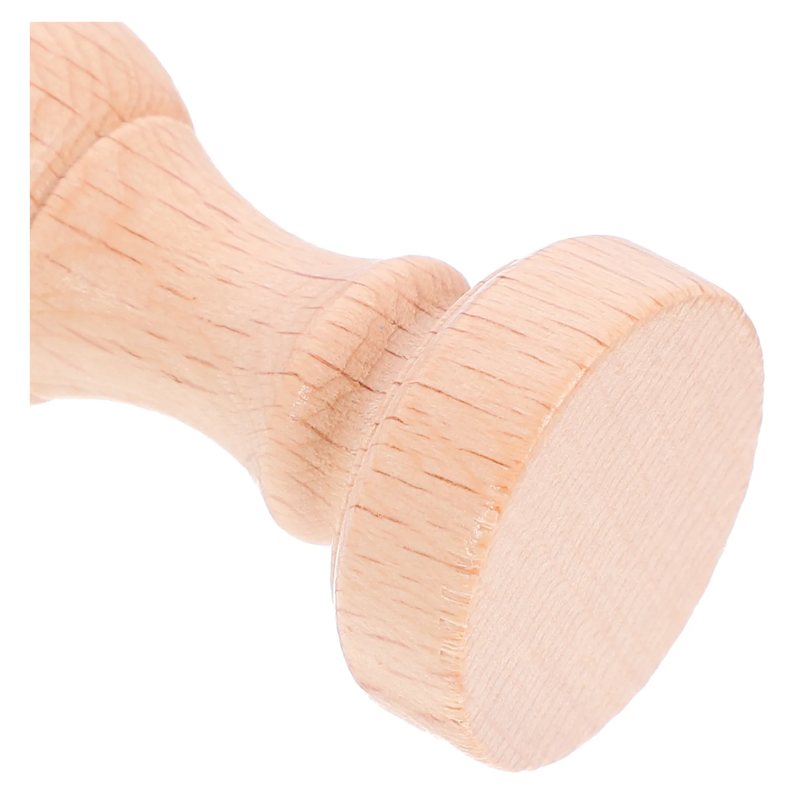 

2pcs Wooden Blank Stamper For Diy Craft, Scrapbook Diary Planner Seal, Smooth Wood Carving Tool, Gift Label Handmade Card Stamp