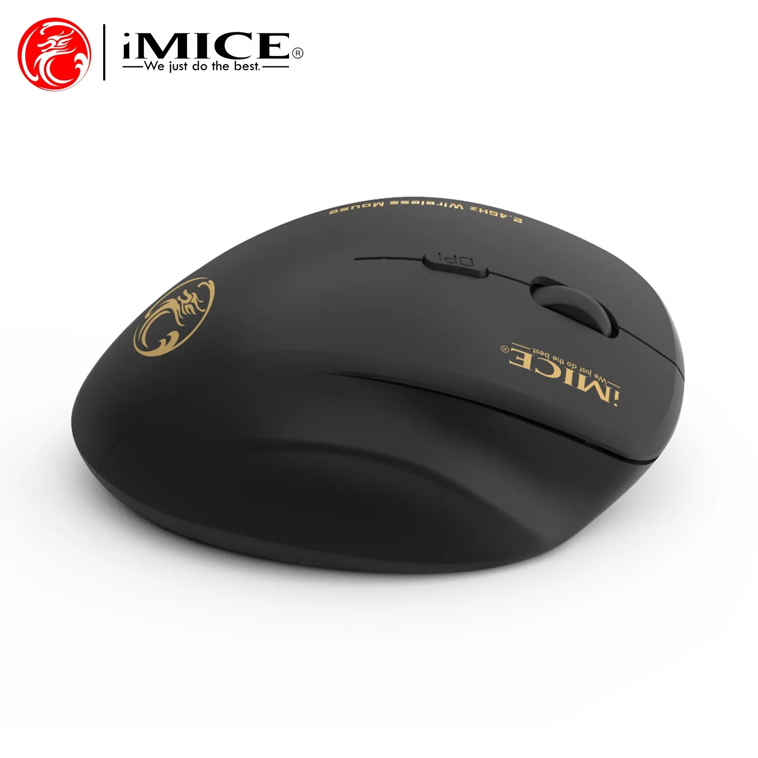 Souris sans fil G6 souris ergonomique IMICE souris 2.4Ghz Gamer PC souris optique avec récepteur USB 1600 DPI pour ordinateur portable Gamer
