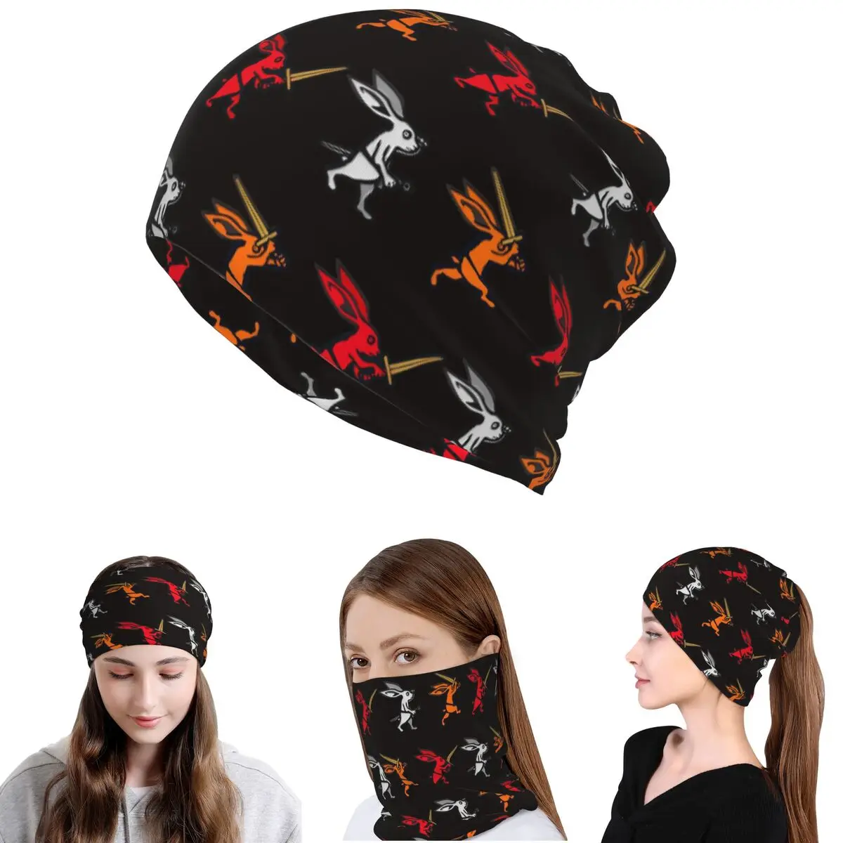 

Rabbit Trio Kingdom Come Deliverance Ii Bandana Neck Cover Mask Scarf Warm Balaclava Beanies Hat Unisex Adult All Season