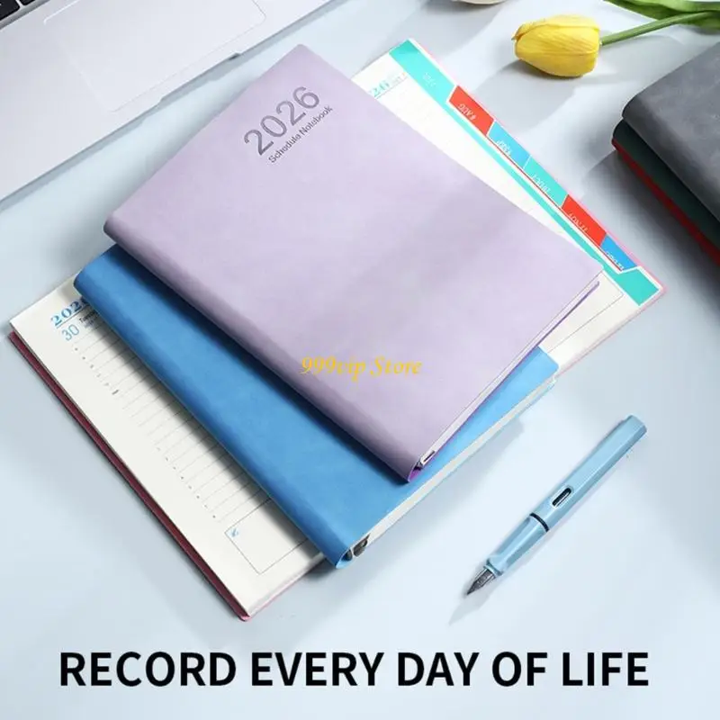 C90C 2026 Journaling Notebooks Schedule Notebook Calendar Planner Academic Planner voor commutatie Notes Dagelijkse opname