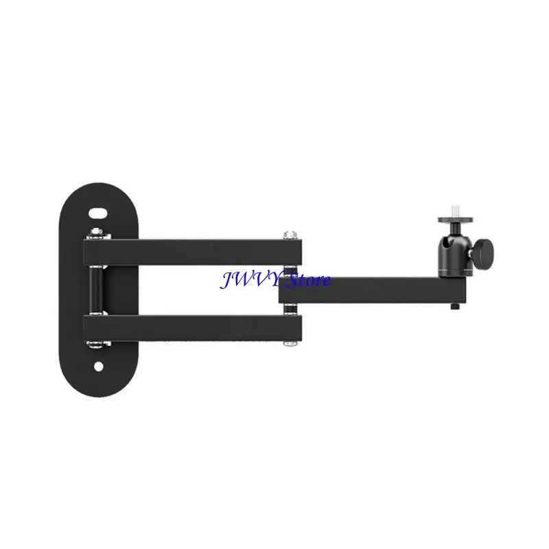 573A Metal Projector Wall Mount Stand with 1/4 Scew Mount for Various Devices Holder