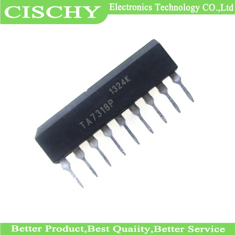

2pcs/lot TA7318P TA7318 SIP-9 In Stock