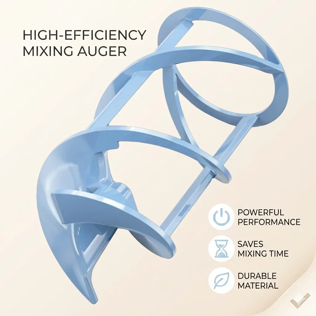 Replacement Auger For Ninja Slushie FS301 FS300 Blender Blade Accessories BPA Free Integrated Casting Slushie Machine Parts Kits