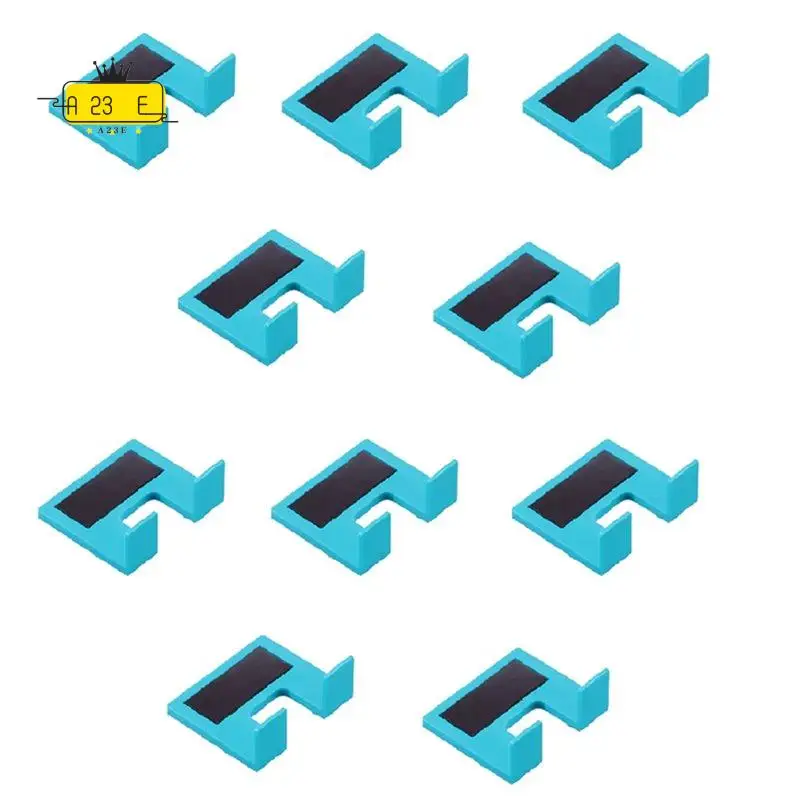 

A23E-10Pcs Hinge Mounting Fixing Tool Door Panel Slit Piece Hinge Installation Fixed Plate Limit Spacer Mounting Tool