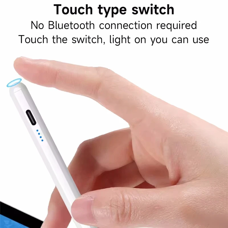 قلم عالمي للكمبيوتر اللوحي الذي يعمل باللمس لجهاز iPad Apple Pencil للهاتف المحمول Lenovo Huawei Xiaomi RedmiSamsung