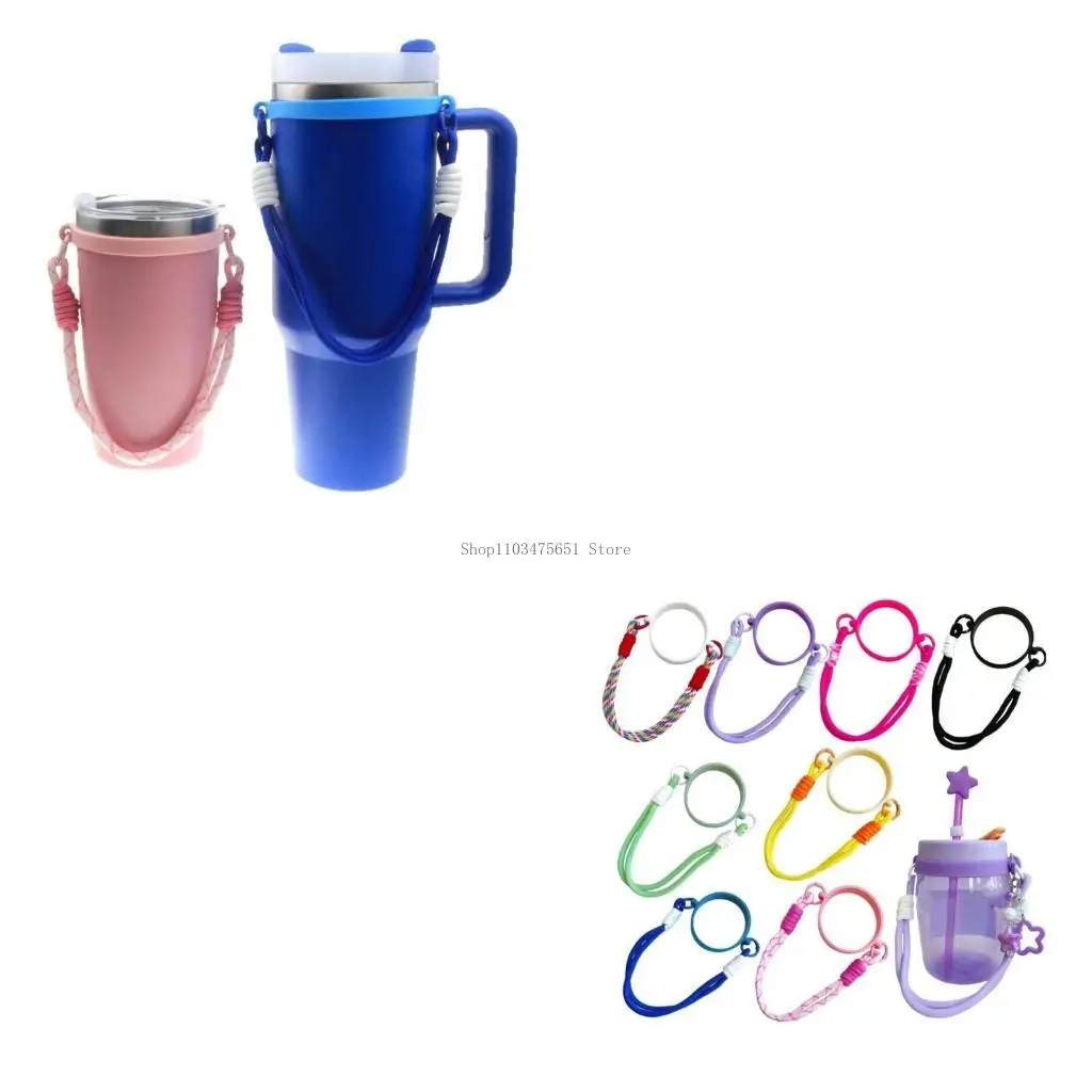 

Multipurpose Cup Sleeve Soft Materials Coffee Mugs Protectors Water Bottle String