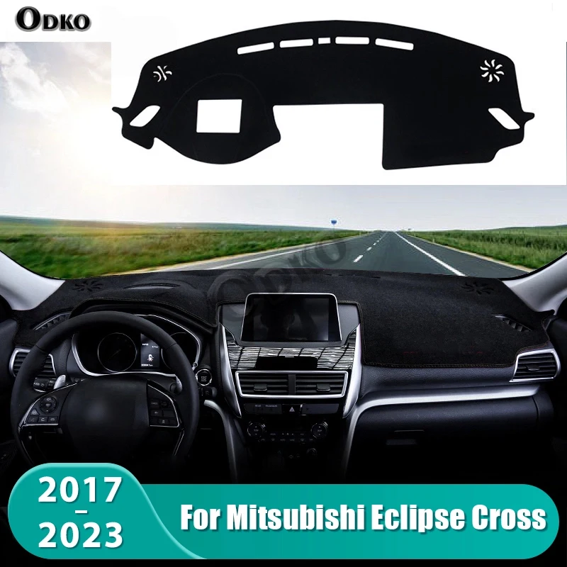 

For Mitsubishi Eclipse Cross 2017 2018 2019 2020 2021 2022 2023 Car Dashboard Mat Sun Shade Non-slip Cover Accessories