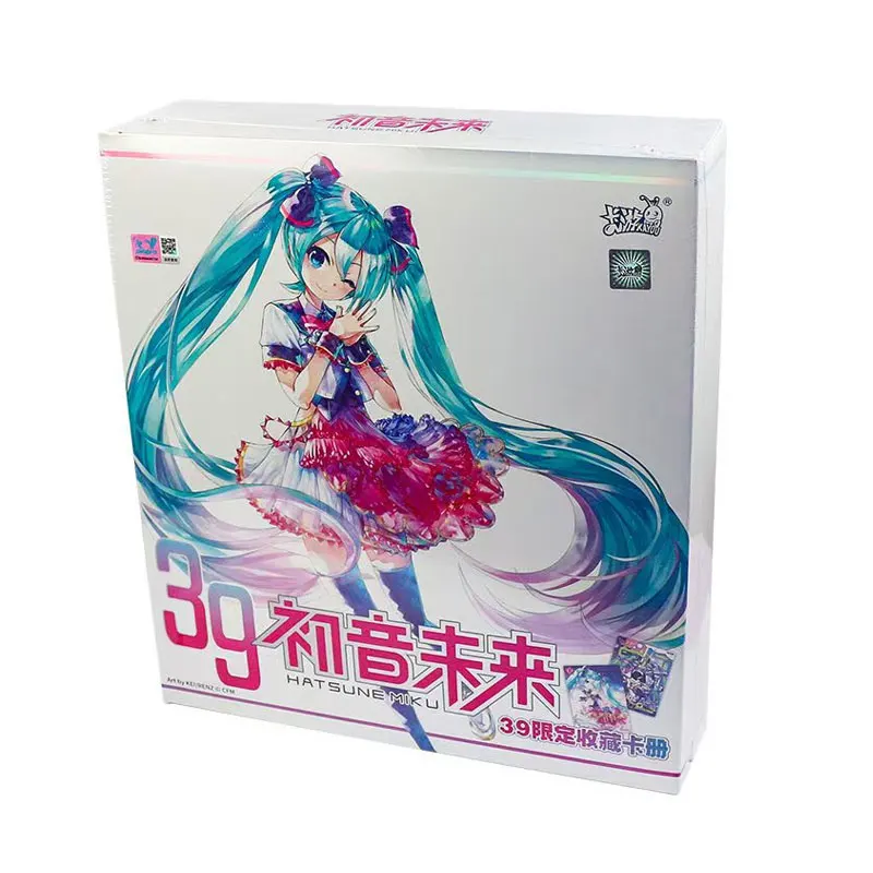 kayou-初音ミク-正規品コレクションカード39枚入りギフトボックス-4グリッドカードアルバムブック-ファーストサイトパック-prカード-アニメ-誕生日プレゼント