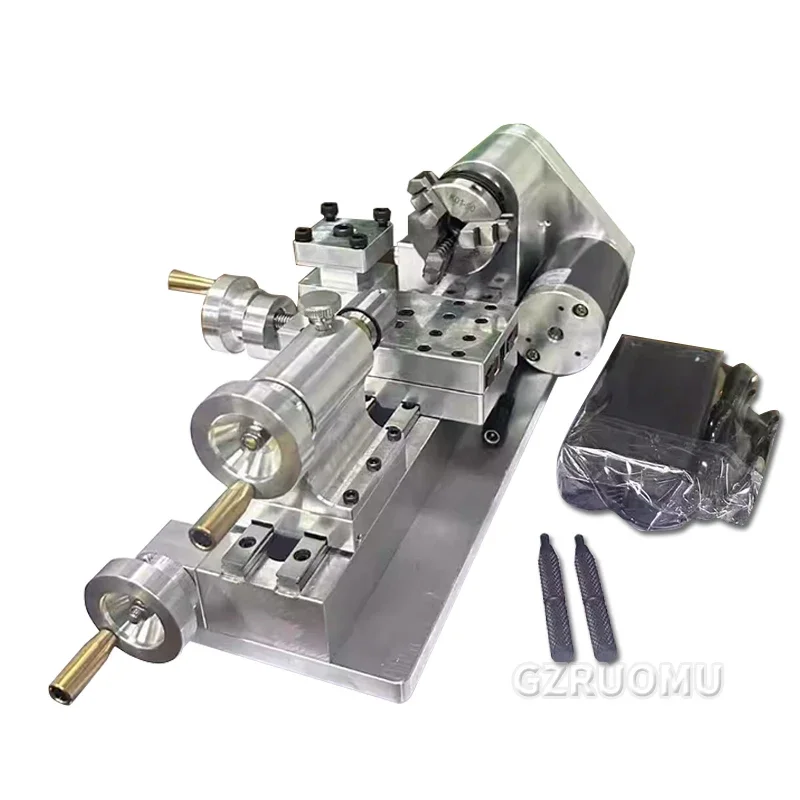 110 فولت-220 فولت 100-2500r/دقيقة لتقوم بها بنفسك مخرطة صغيرة متعددة الوظائف النجارة المنزلية مخرطة صغيرة المحمولة سطح المكتب مخرطة صغيرة #3