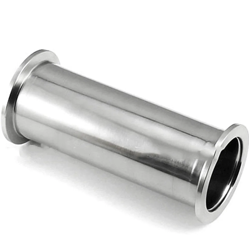 50-200mm długość KF16 KF25 KF40 KF50 prosta szpula rurka sanitarna próżniowa łącznik rurowy SUS 304 stal nierdzewna